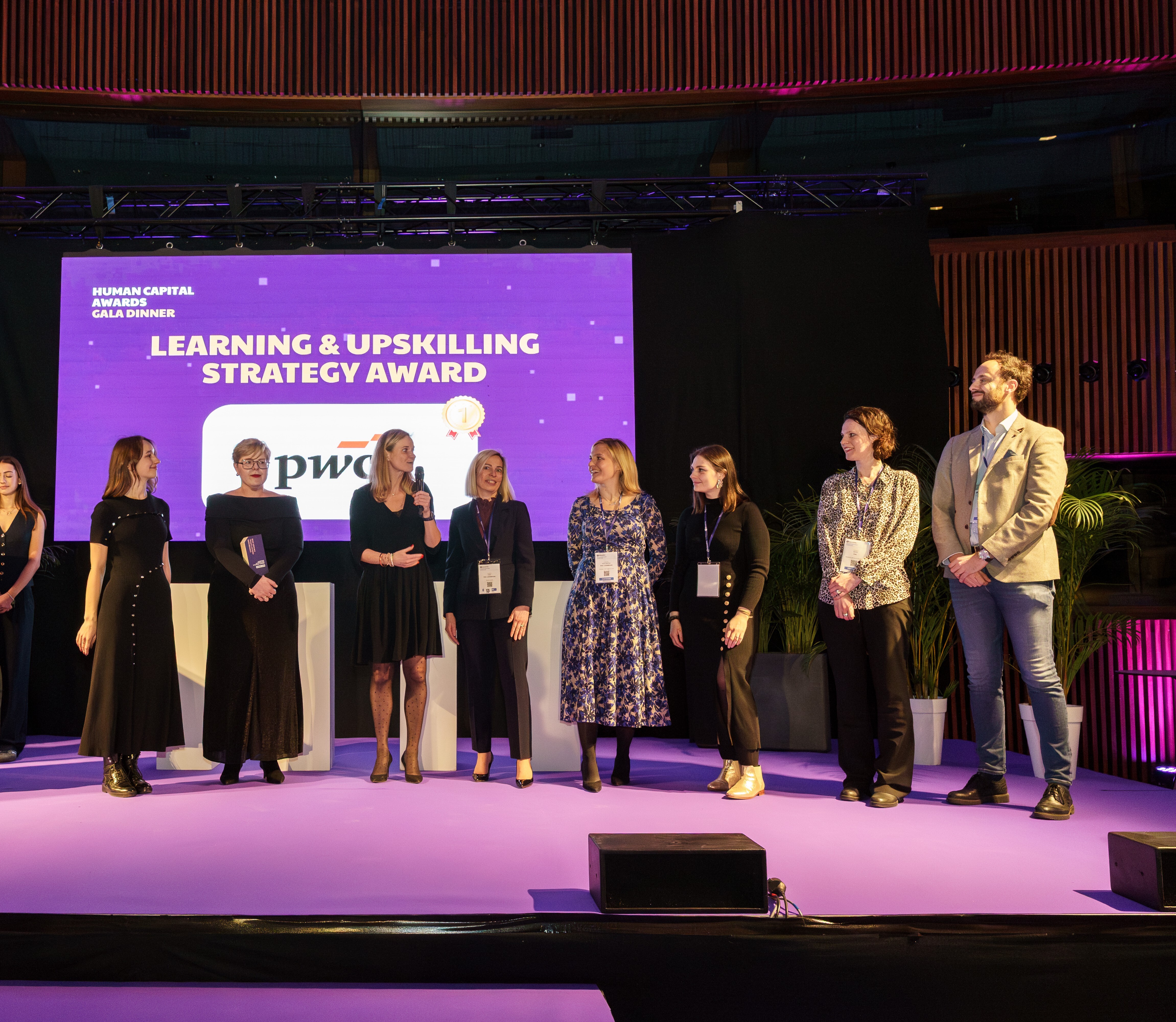 PwC Luxembourg recognised for its leadership development strategy with the “Learning & Upskilling Strategy Award”